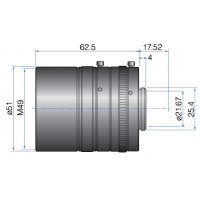 2/3-inch Format Ultra-High Resolution 5 Megapixel Lens