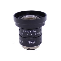 Kowa LM5JCM-V 2/3", 5.0mm, 2MP Rated, Ruggedized, C-mount Lens, Anti Vibration, Anti Shock